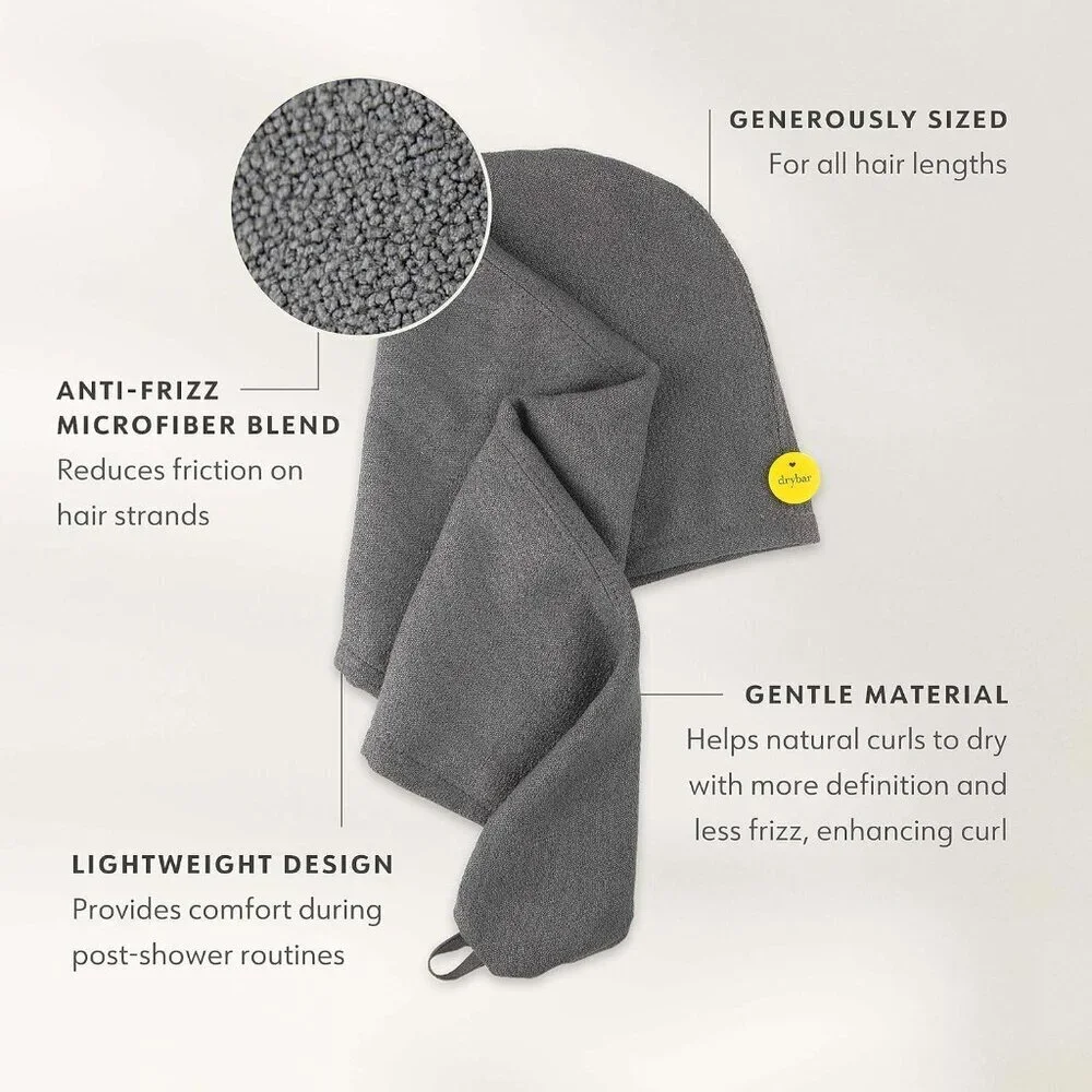Dry Martini Microfiber Hair Wrap Unisex Towel Fast-Drying Stylish